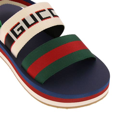 gucci sandals mens white|authentic gucci sandals.